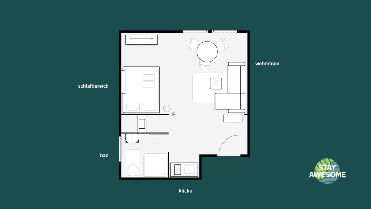 Stay Awesome - Schonfeld Apartment, Netflix Und Kostenloses Parken Kassel Zewnętrze zdjęcie